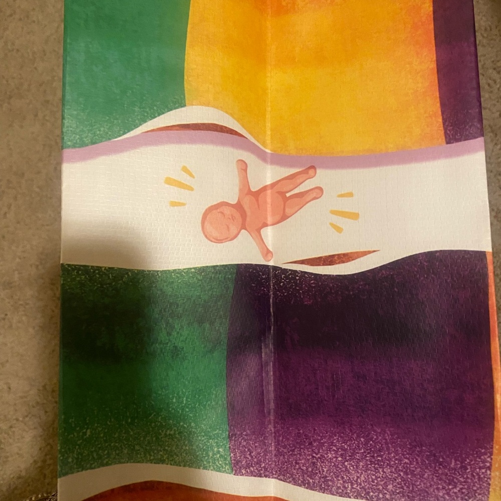⚜️💚⚜️💜 Mardi Gras Reusable Shopping Bag - Picture 3 of 3
